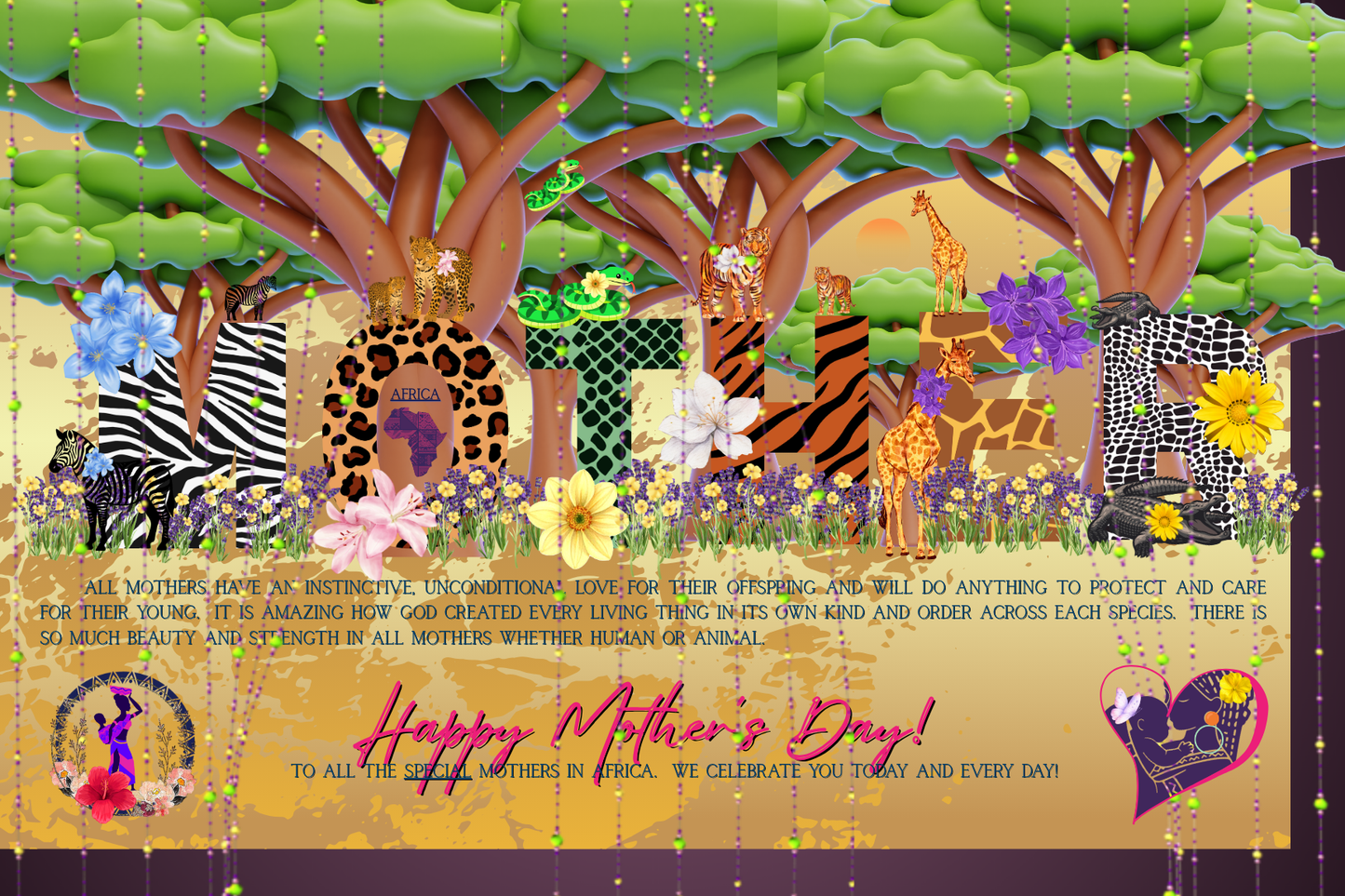 Mother's Day (Animals) — An African Mother's Tribute