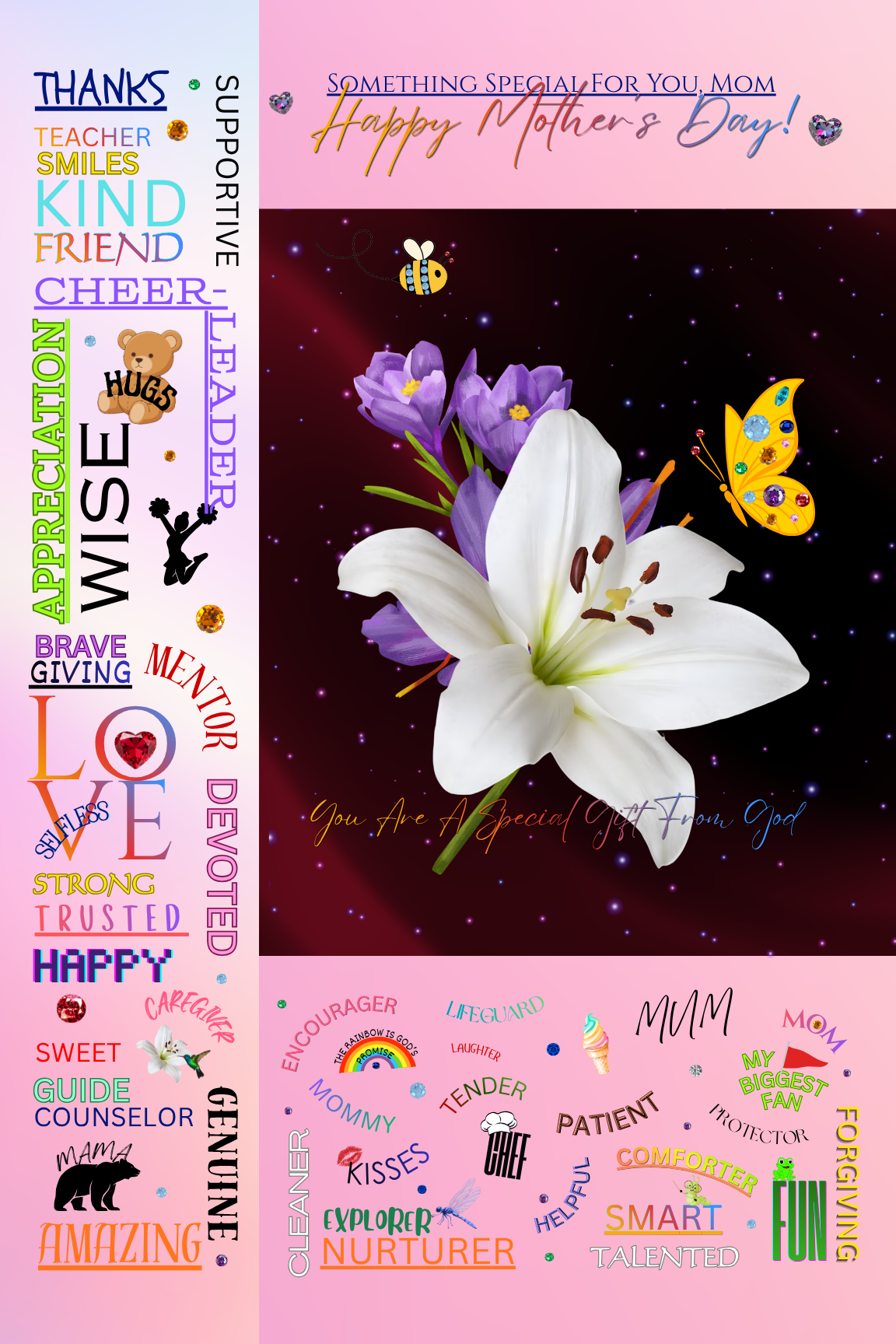 Mother's Day (Butterfly/Bee)